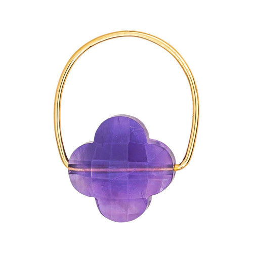 Bague 50 Morganne Bello Friandise - Bague en or jaune 18 carats avec améthyste 58 Facettes 4915168RV