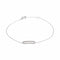 Bracelet Bracelet en or blanc 18 carats serti de diamants 58 Facettes 4916766RV