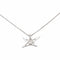 Collier Mauboussin Ma princesse à moi - Collier étoile en or blanc et diamants 58 Facettes 4921095RV