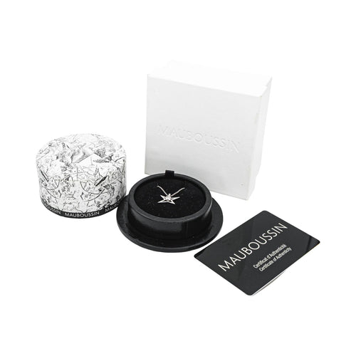 Collier Mauboussin Ma princesse à moi - Collier étoile en or blanc et diamants 58 Facettes 4921095RV