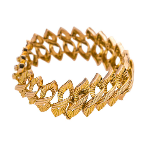 Bracelet Bracelet en or rose 18 carats 58 Facettes 4928195CN