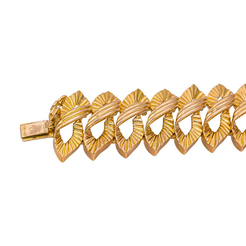 Bracelet Bracelet en or rose 18 carats 58 Facettes 4928195CN