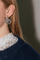 Boucles d'oreilles Boucles d’oreilles en or blanc 18 carats et platine, diamants 58 Facettes 4932002CN