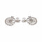 Boucles d'oreilles Boucles d’oreilles en or blanc 18 carats et platine, diamants 58 Facettes 4932002CN