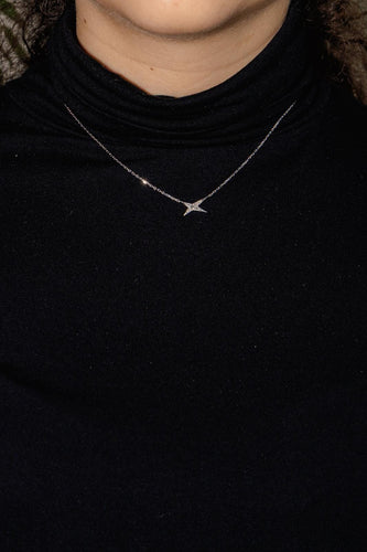 Collier Mauboussin French Valentine - Collier en or blanc et diamants 58 Facettes 4933562RV