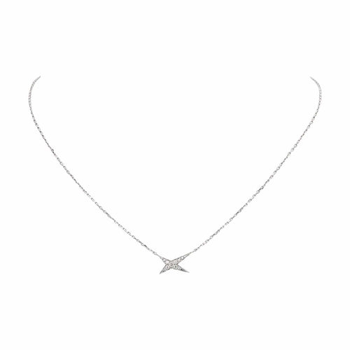Collier Mauboussin French Valentine - Collier en or blanc et diamants 58 Facettes 4933562RV