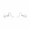 Boucles d'oreilles Chanel Camélia - Boucles d’oreilles dormeuses en or blanc, agates et diamants 58 Facettes 4944033RV