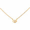 Collier Cartier - Collier cœur en or jaune avec saphir rose 58 Facettes 4944052RV