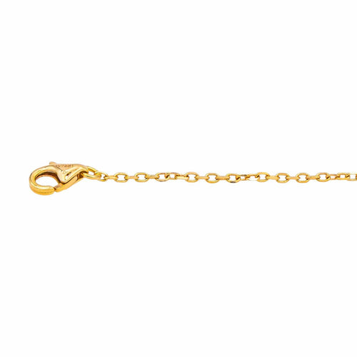 Collier Cartier - Collier cœur en or jaune avec saphir rose 58 Facettes 4944052RV