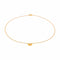 Collier Cartier - Collier cœur en or jaune avec saphir rose 58 Facettes 4944052RV