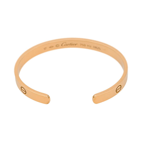 Bracelet Cartier Love - Bracelet jonc en or rose 58 Facettes 4944059RV