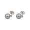 Boucles d'oreilles Boucles d'oreilles en or blanc 18 carats avec perles de Tahiti et diamants 58 Facettes 4951641CN