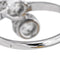Bague 49 Bague trilogie en platine 950 sertie de 3 diamants 58 Facettes 4951650CN