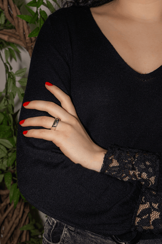 Bague 52 Tiffany & Co Bague Carrée Argent 58 Facettes 4951653CN
