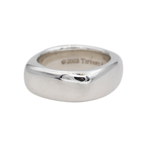 Bague 52 Tiffany & Co Bague Carrée Argent 58 Facettes 4951653CN