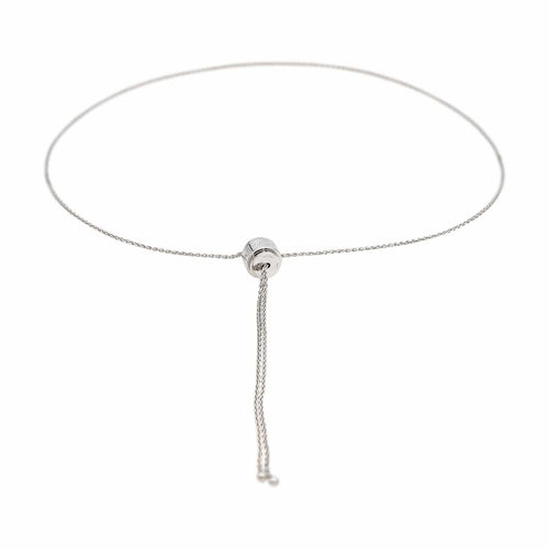 Collier Piaget Possession - Collier négligé en or blanc et diamants 58 Facettes 4997352CN