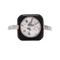 Bague Bague cible Art Déco en platine, onyx et diamant taille ancienne de 2 carats 58 Facettes JD-PP01
