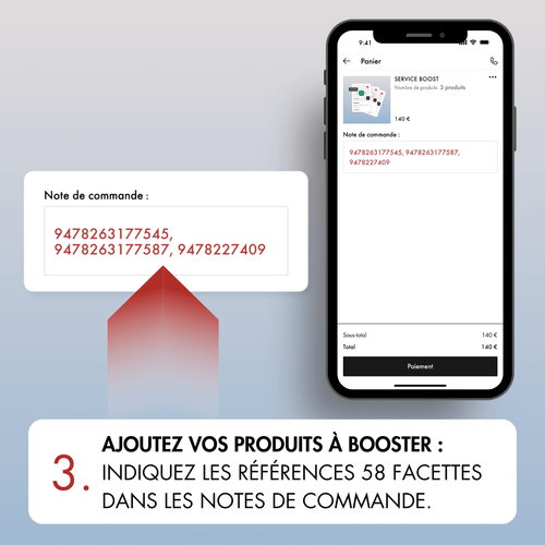 Augmentez vos ventes avec notre service de Boost ! 58 Facettes