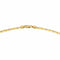Collier Collier maille haricot en or jaune 18 carats 58 Facettes 5002421CN