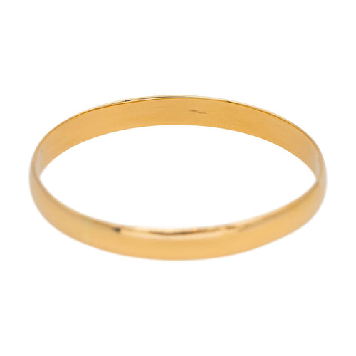 Bracelet Bracelet jonc en or jaune 18 carats 58 Facettes 5002423CN