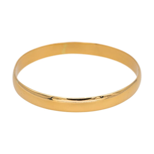 Bracelet Bracelet jonc en or jaune 18 carats 58 Facettes 5002423CN