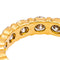 Bague 52 Bague alliance américaine en or jaune 18 carats et diamants 58 Facettes 5018772RV