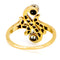Bague 52.5 Bague à volutes en or 18k et platine avec diamants taille rose 58 Facettes C41EA70EDDD644F8852C9AFE53AA9E9C