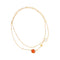 Collier Pasquale Bruni Bon Ton - Collier sautoir en or rose cornaline et quartz laiteux 58 Facettes 5087956RV