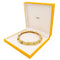 Collier O.J. Perrin - Collier ras-de-cou tressé en or jaune et diamants 58 Facettes 577638GD