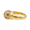 Bague 56 Bague en or jaune 18 carats avec saphirs et diamants 58 Facettes 577641GD