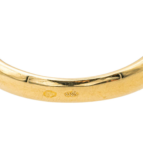 Bague 56 Bague en or jaune 18 carats avec saphirs et diamants 58 Facettes 577641GD