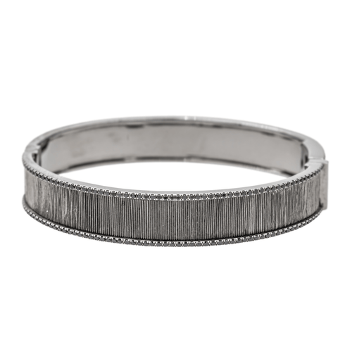 Bracelet Eternamé Lunaria - Bracelet en or noir 18 carats et spinelles 58 Facettes 577666GD