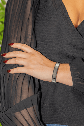 Bracelet Eternamé Lunaria - Bracelet en or noir 18 carats et spinelles 58 Facettes 577666GD