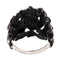 Bague 51 Repossi Nérée - Bague en or noir 18 carats et diamants 58 Facettes 577670GD