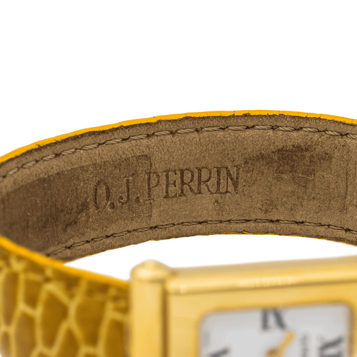 Montre O.J. Perrin Milady - Montre en or jaune 18 carats 58 Facettes 577677GD