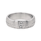 Bague 65 Bague alliance en platine sertie de diamants 58 Facettes 578038CD