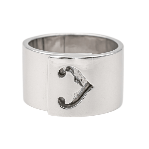 Bague 53 O.J. Perrin Légendes - Bague grand modèle en or blanc 58 Facettes 578043CD