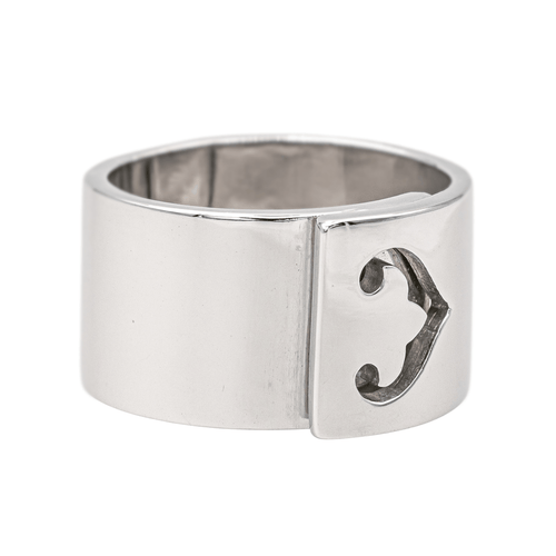 Bague 53 O.J. Perrin Légendes - Bague grand modèle en or blanc 58 Facettes 578043CD