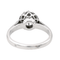 Bague 51 Bague solitaire en or blanc 18 carats avec diamant brillant 0,50 ct 58 Facettes 578058CD