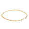 Collier Collier maille grain de café en or jaune et or rose 18 carats 58 Facettes 578109CD