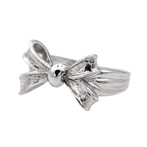 Bague 53 Bague nœud en or blanc 18 carats 58 Facettes 578153CD