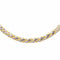 Collier Collier bicolore en or jaune et or blanc 18 carats 58 Facettes 578158CD