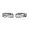 Boucles d'oreilles Boucles d'oreilles en or blanc 18 carats et diamants 58 Facettes 578310CD
