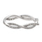 Bague 53 Eternamé Entrelacs - Bague en or blanc 18 carats et diamants 58 Facettes 578314CD
