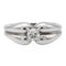 Bague 54 Bague solitaire en or blanc 18 carats avec diamant 0,32 ct 58 Facettes 578383CD