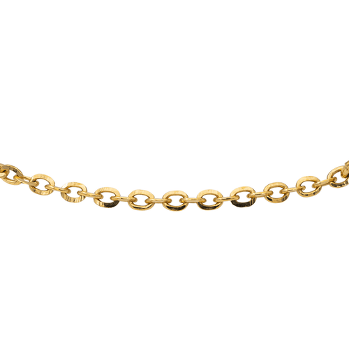 Bracelet Bracelet grain de café en or jaune et or blanc 18 carats 58 Facettes 578490CD