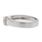Bague 53 Bague solitaire en or blanc 18 carats avec diamant 0,50 ct 58 Facettes 578709RV