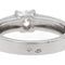 Bague 53 Bague solitaire en or blanc 18 carats avec diamant 0,50 ct 58 Facettes 578709RV
