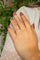Bague 53 Bague solitaire en or blanc 18 carats avec diamants 58 Facettes 578719RV