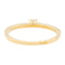 Bague 53 Bague solitaire en or jaune avec diamants 0,26 ct 58 Facettes 578723RV